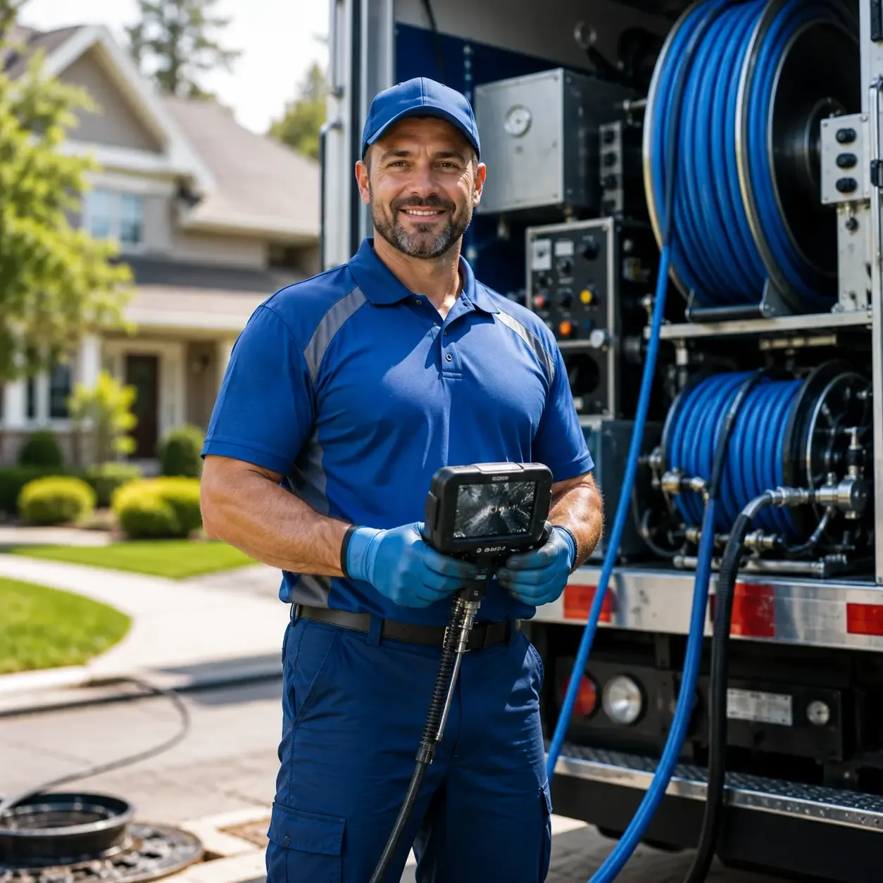 Local outdoor drain cleaning specialists in Fullerton, NE